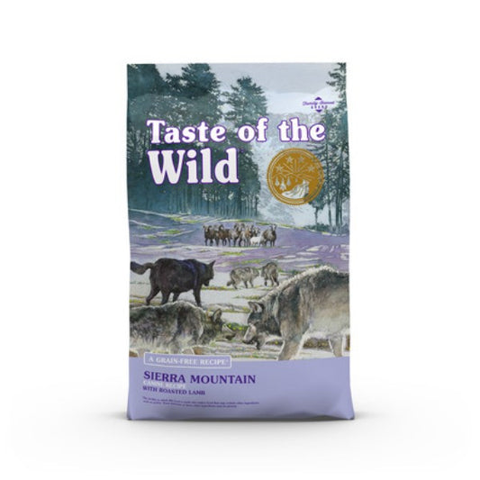 Taste of the Wild Grain-Free Dry Dog Food for All Breeds & Life Stages Sierra Mountain Recipe 5.6kg