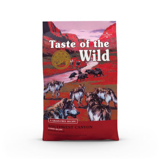 Taste of the Wild Grain-Free Dry Dog Food for All Breeds & Life Stages Southwest Canyon Formula 12.2kg