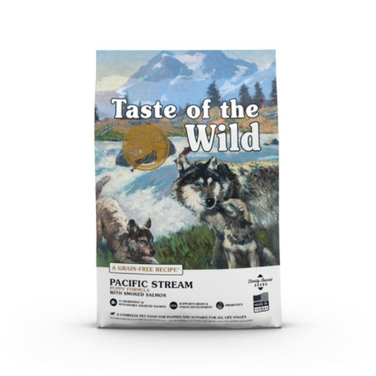 Taste Of The Wild Puppy Grain-Free Dog Food All Breeds, Pacific Stream Recipe, Dry 2kg