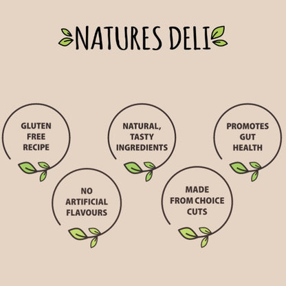 Natures Deli Chicken Wrapped Calcium Bone 100g