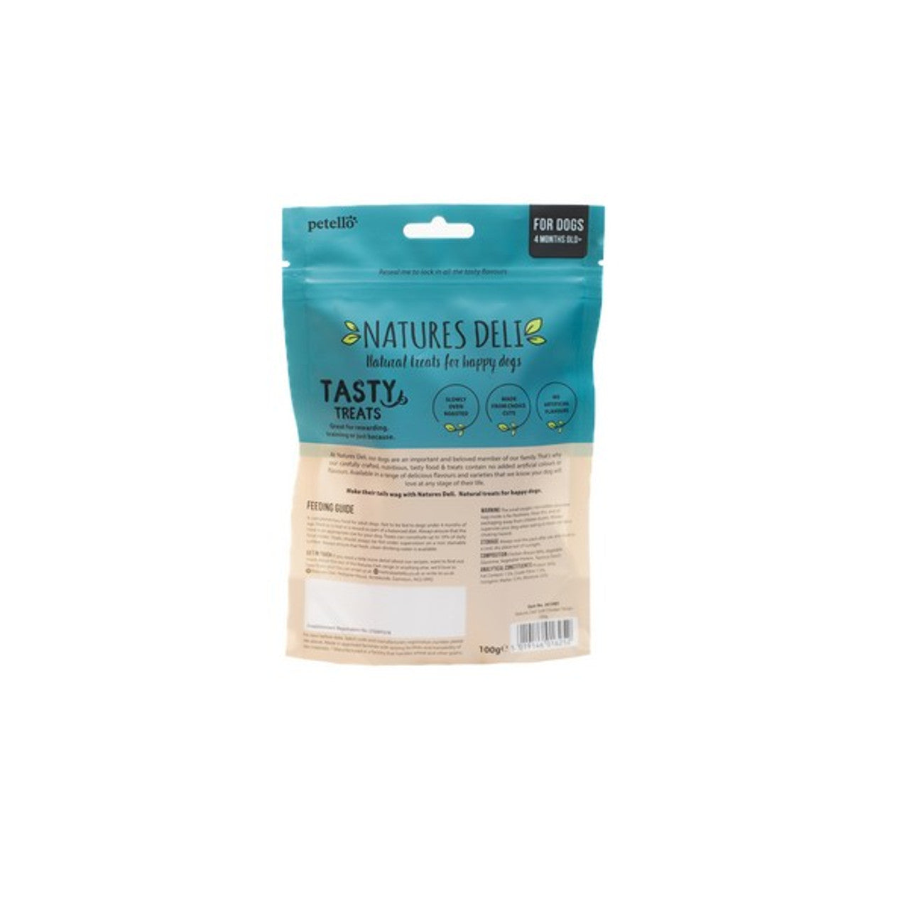 Natures Deli Soft Chicken Strips 100g
