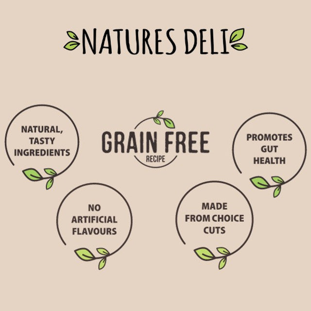 Natures Deli Soft Chicken Strips 100g