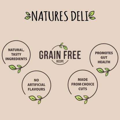 Natures Deli Soft Beef Strips 100g