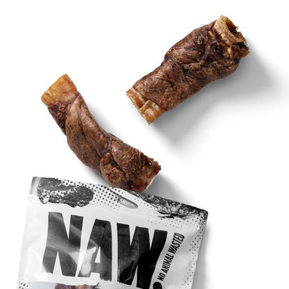 NAW Buffalo Dog Wraps 3-Pack High-Protein Chewy Treats for Dogs