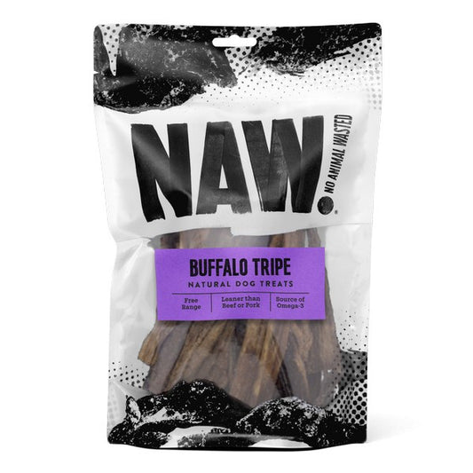NAW Buffalo Tripe Sticks 250g Natural Dog Treats for Chewing & Digestive Health