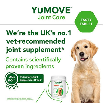 YuMOVE Joint Care for Young Dogs Hip & Joint Supplement, Mobility Support 240 Pack