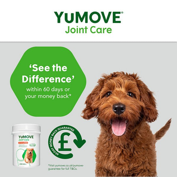 YuMOVE Joint Care for Young Dogs Hip & Joint Supplement, Mobility Support 240 Pack