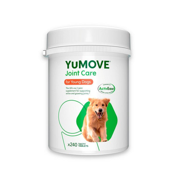 YuMOVE Joint Care for Young Dogs Hip & Joint Supplement, Mobility Support 240 Pack