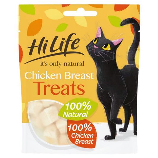 HiLife Its Only Natural Chicken Breast Cat Treats 10g