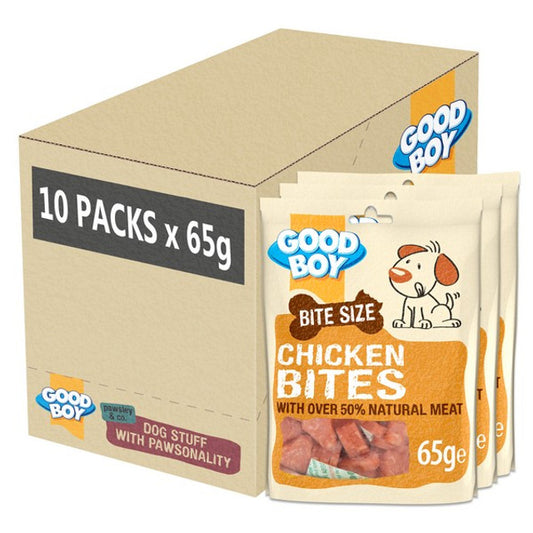 Good Boy Pawsley Deli Bites Chicken 65g Case of 10