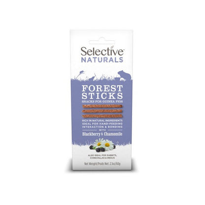 Selective Naturals Forest Sticks for Guinea Pigs with Blackberry & Chamomile