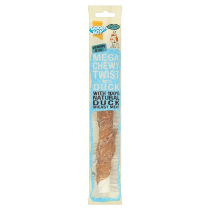 Good Boy Pawsley & Co Mega Chewy Twist Duck 70g Case of 18