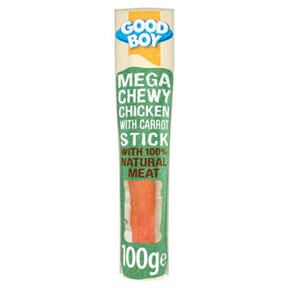 Good Boy Pawsley & Co Chicken & Carrot Mega Stick 100g Case of 14