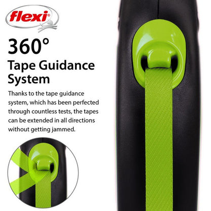 Flexi New Neon M Tape 5m Neon Green