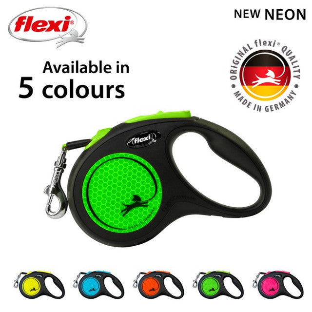 Flexi New Neon M Tape 5m Neon Green