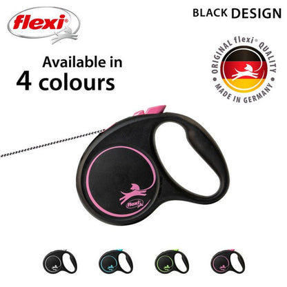 Flexi Black Design Cord 5m Pink