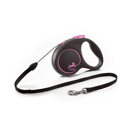 Flexi Black Design Cord 5m Pink