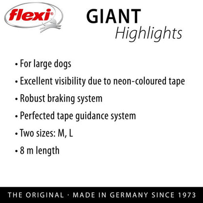Flexi Giant L Tape 8m Yellow