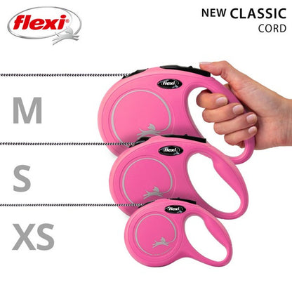 Flexi New Classic S Cord 5m Pink