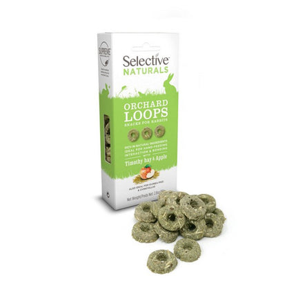 Selective Naturals Orchard Loops with Timothy Hay & Apple 80g