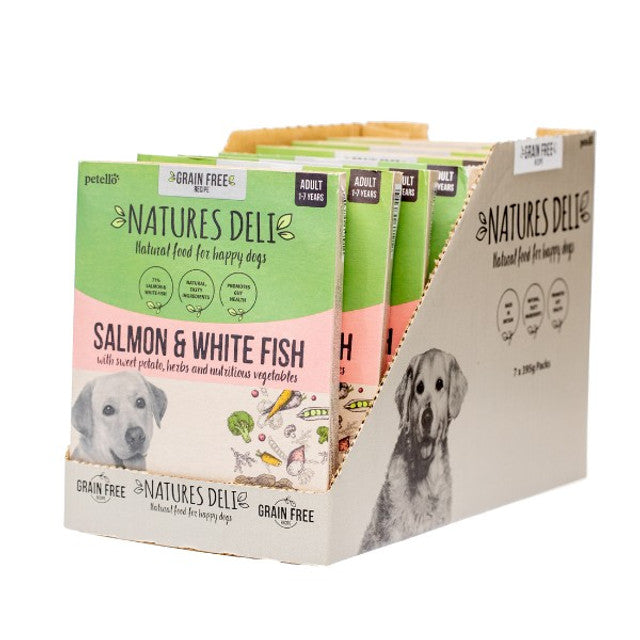 Natures Deli Adult GF Salmon & White Fish 395g
