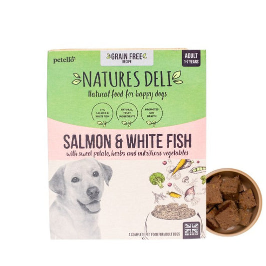 Natures Deli Adult GF Salmon & White Fish 395g