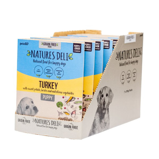 Natures Deli Puppy GF Turkey 395g