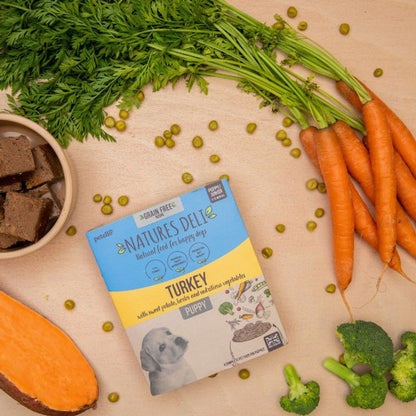 Natures Deli Puppy GF Turkey 395g