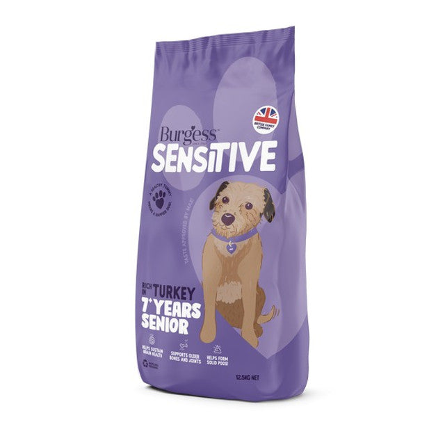 Burgess Sensitive Senior 12.5KG
