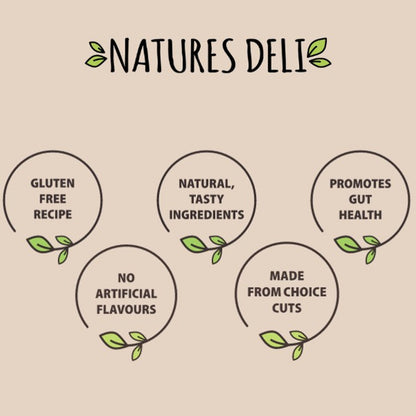 Natures Deli Adult Training Treats Duck With Sweet Potato 100g