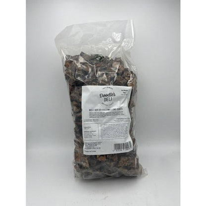 Doodles Deli Air Dried Lamb Lung Cubes 1kg