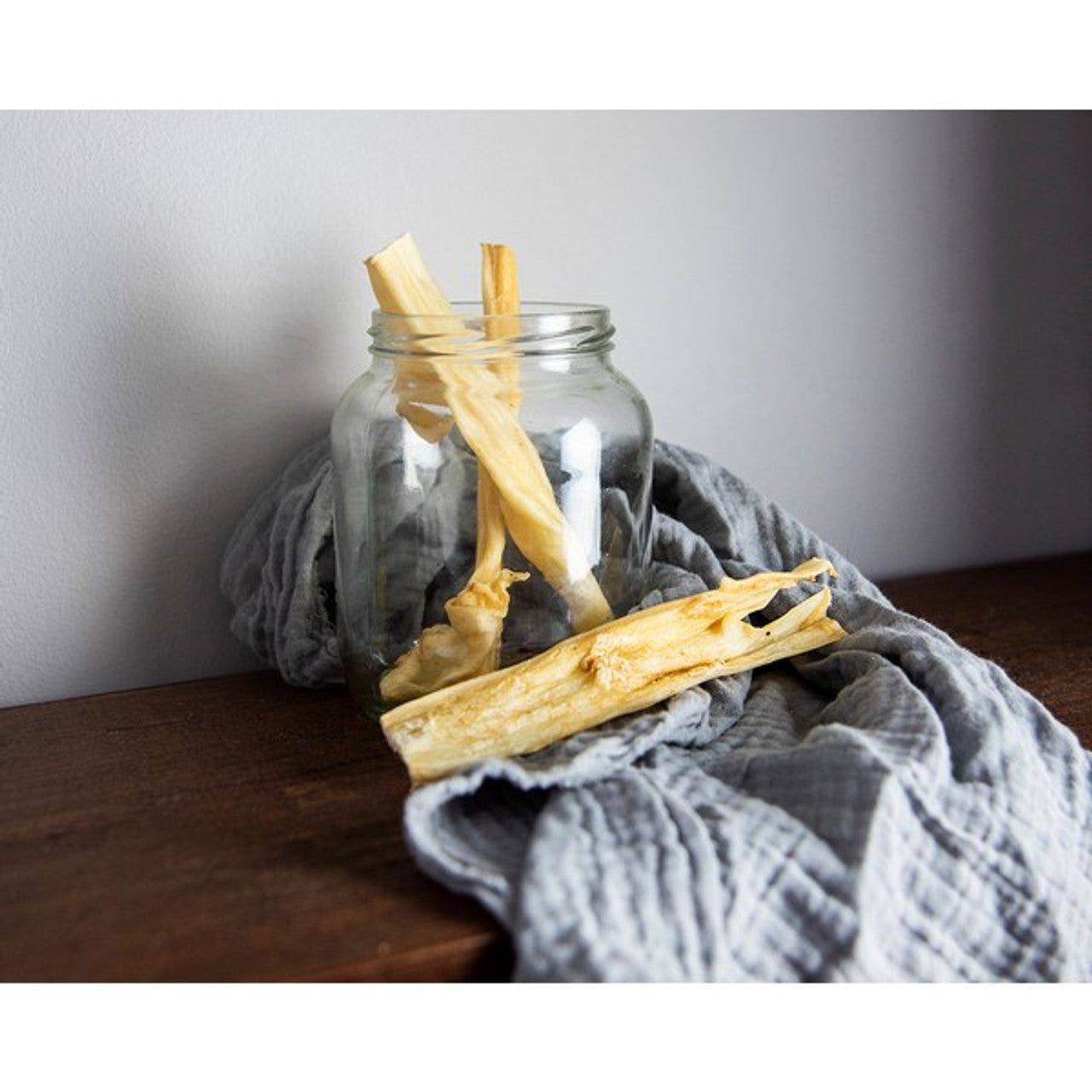 Doodles Deli Air Dried Goat Skin White 1kg