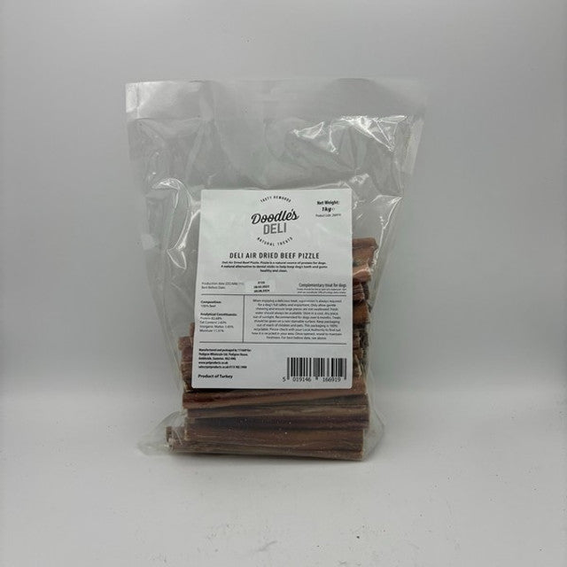 Doodles Deli Air Dried Beef Pizzle 1kg