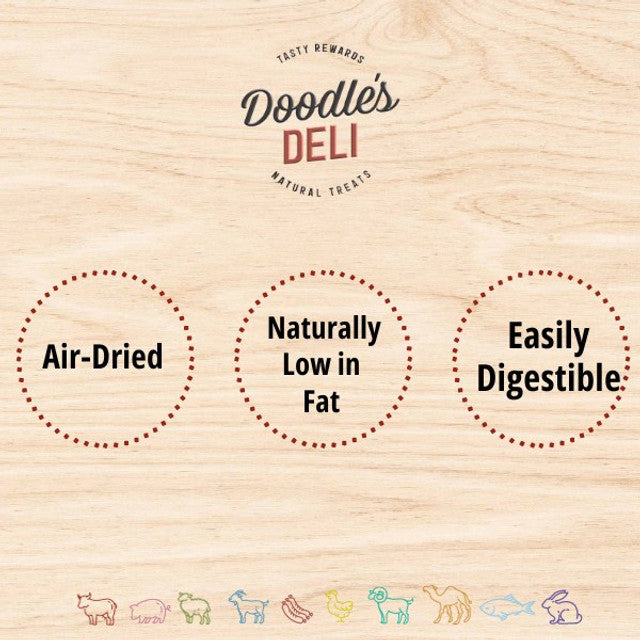 Doodles Deli Air Dried Beef Pizzle 1kg