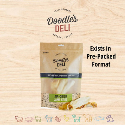 Doodles Deli Air Dried Lamb Ears 1kg