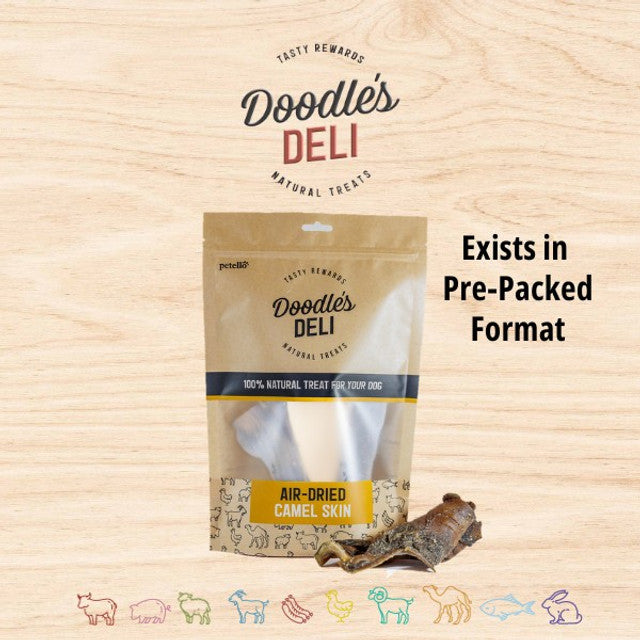 Doodles Deli Air Dried Camel Skin 1kg