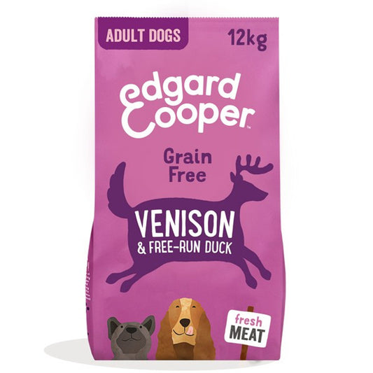 Edgard & Cooper Dry food for Dogs Venison & Duck 12kg