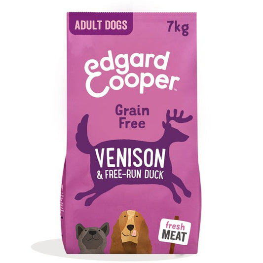 Edgard & Cooper Dry food for Dogs in Venison & Duck 7kg