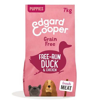Edgard & Cooper Dry food for Puppies Duck & Chicken 7kg