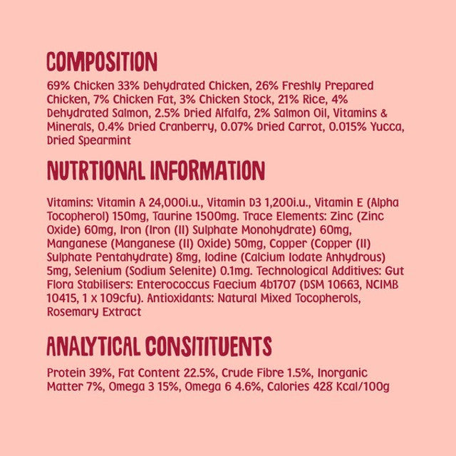 Scrumbles Dry Cat Food Adult Salmon 750g