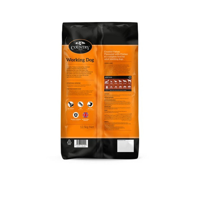 Country Value Working Dog Chicken 12.5kg