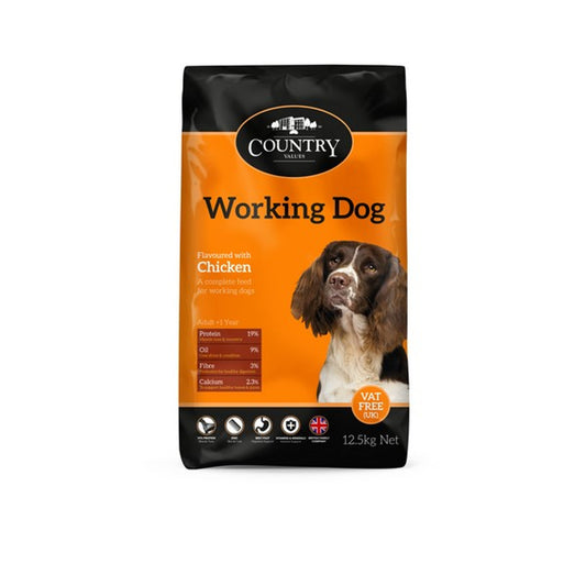 Country Value Working Dog Chicken 12.5kg