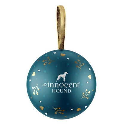 The Innocent Hound Christmas Treat Bauble with British Game Treats 50g