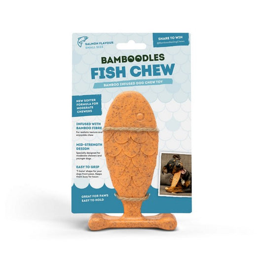 Bamboodles Fish Puppy and Moderate Chewers Small