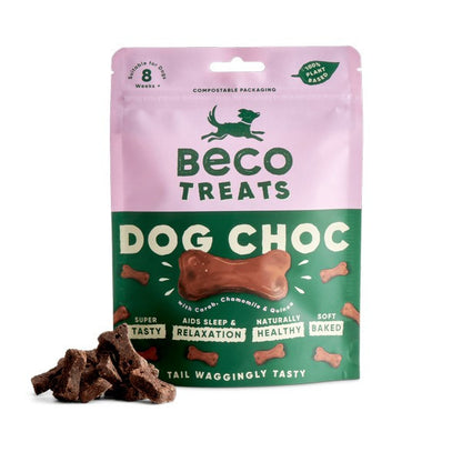 Beco Dog Treats Chocolate Snacks for Dogs 70g Case of 10