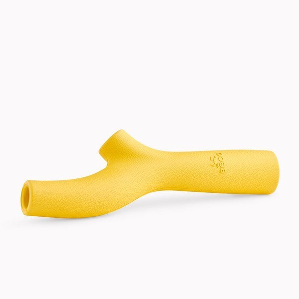 Beco Natural Rubber Dog Toy Super Stick Chew Toy Durable for Aggressive Chewers Yellow