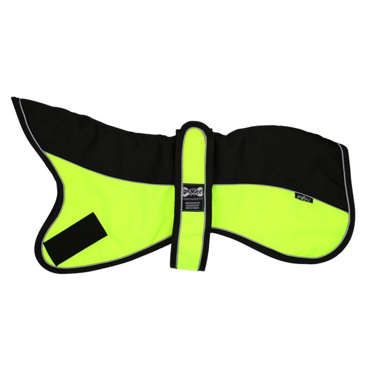 Animate Greyhound Padded Black/Hi-Vis