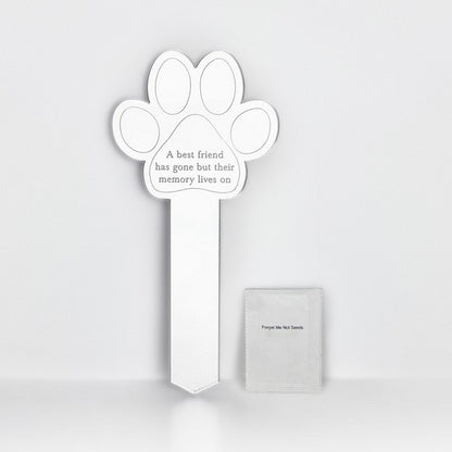 Oh So Precious Pet Memorial Plant Marker with Seeds Remembrance Garden Marker 1 Pc