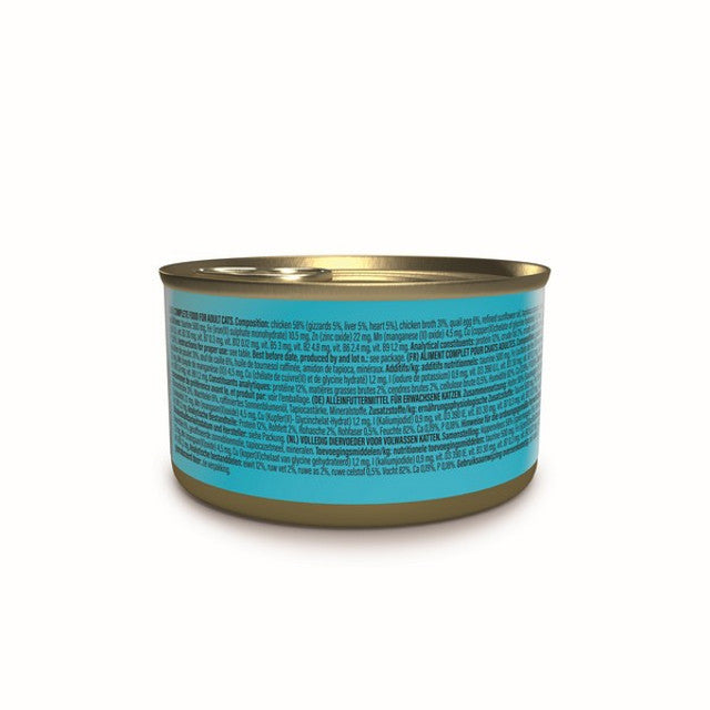 Schesir After Dark Wholefood Adult Cat Chicken & Egg 80g