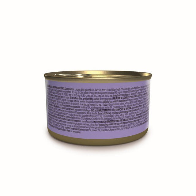 Schesir After Dark Wholefood Adult Cat Chicken & Duck 80g Case of 12